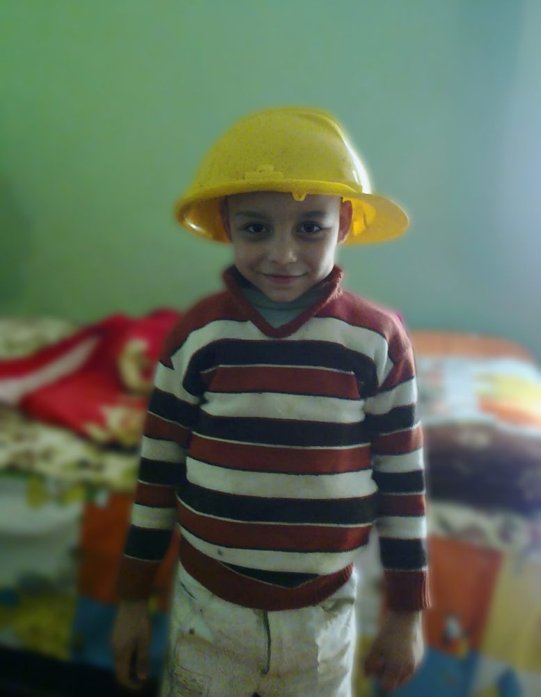خالد وهو صغير